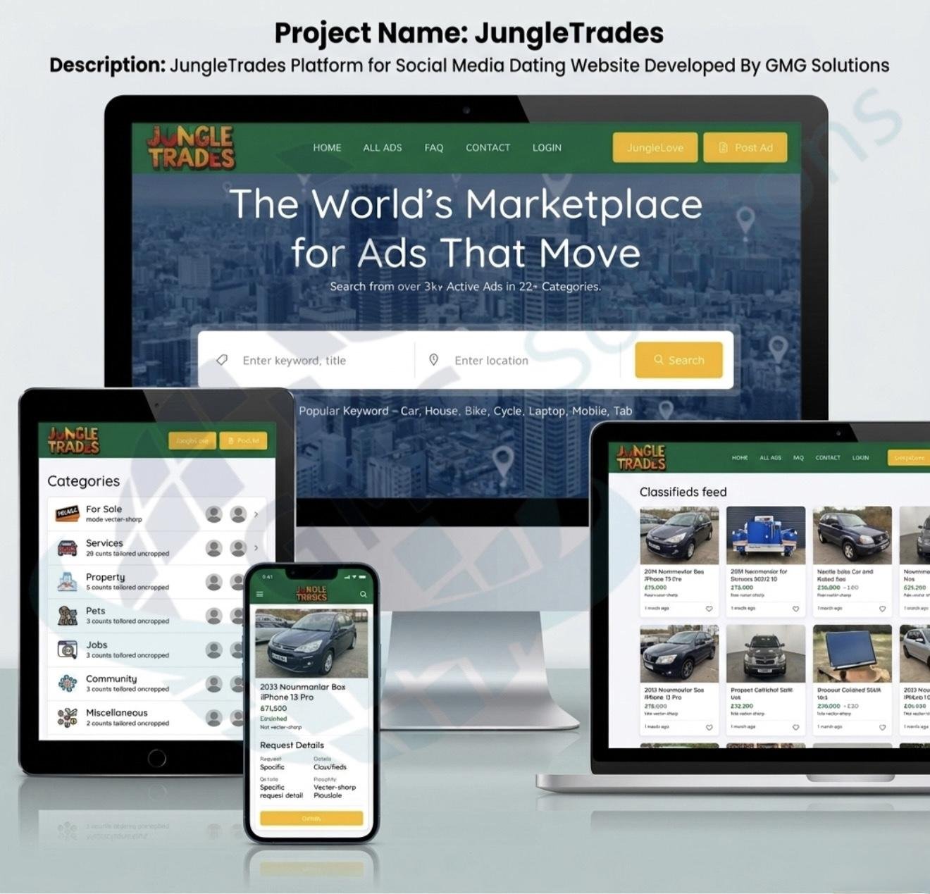 Ads Listing Platform