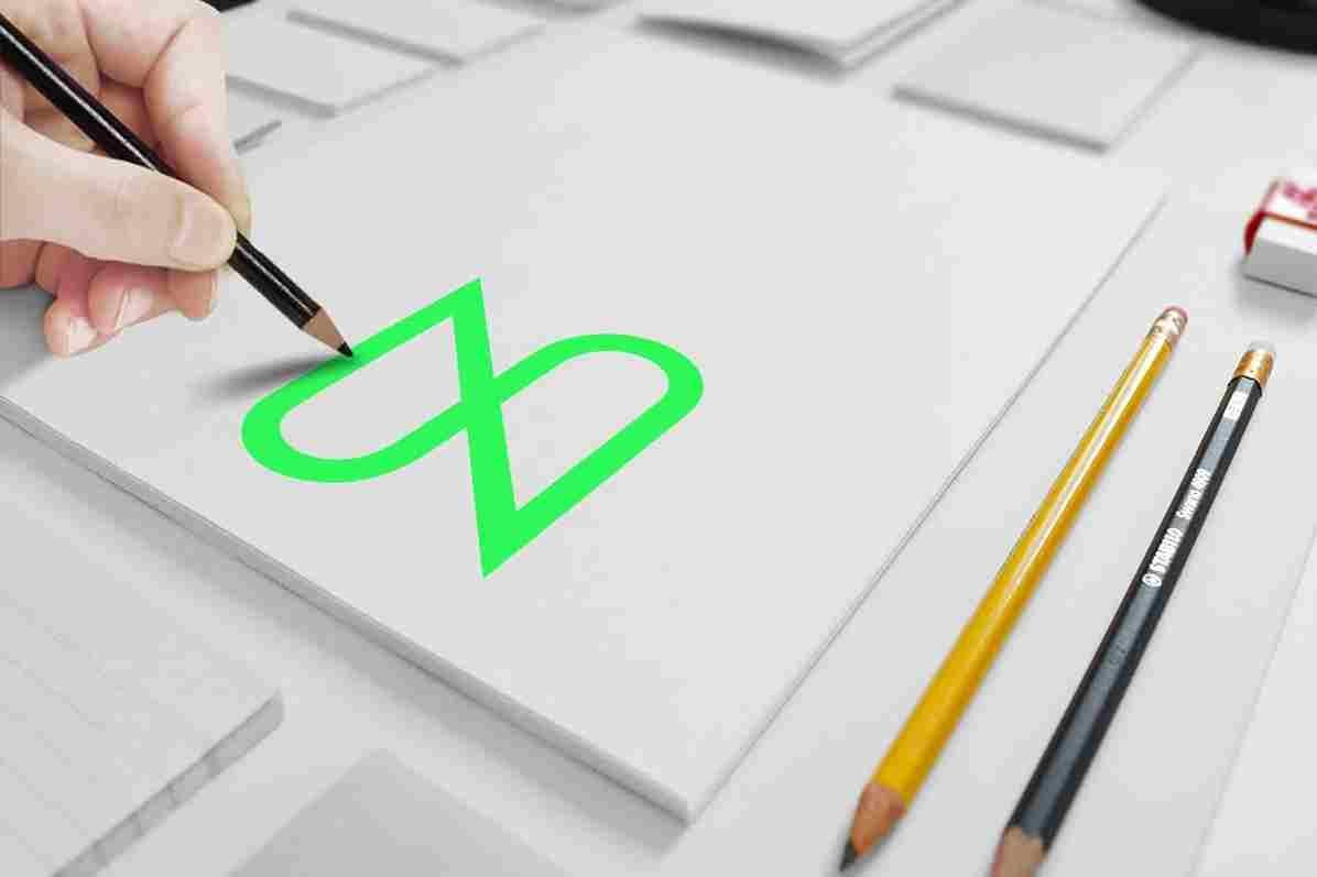 Nooriz Logo Sketch Handmade Design