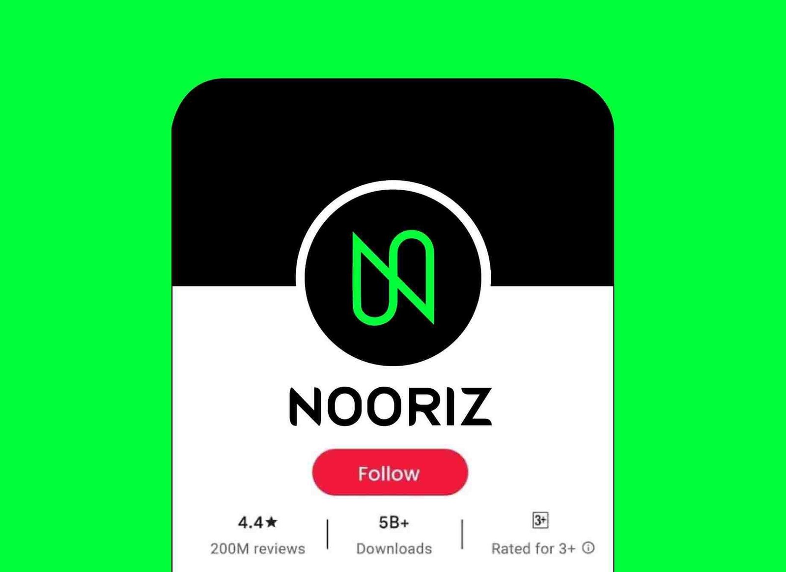 Nooriz TikTok Account Design